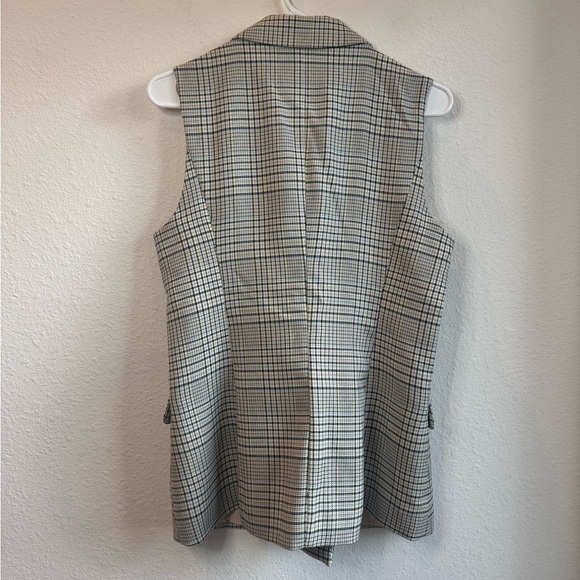 SANCTUARY {Anthropologie} ‘Lonnie’ Plaid Double Breasted Vest - Picture 12 of 12